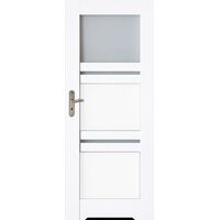 Drzwi wewnętrzne DALIA białe podcięcie 70 P