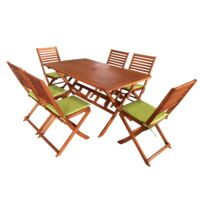 Zestaw mebli eukaliptusowych Milos