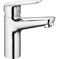 Bateria umywalkowa Boro chromowana stojąca