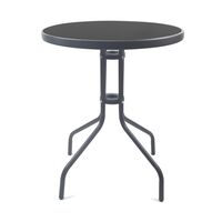 Stolik Bistro 60 czarny blat