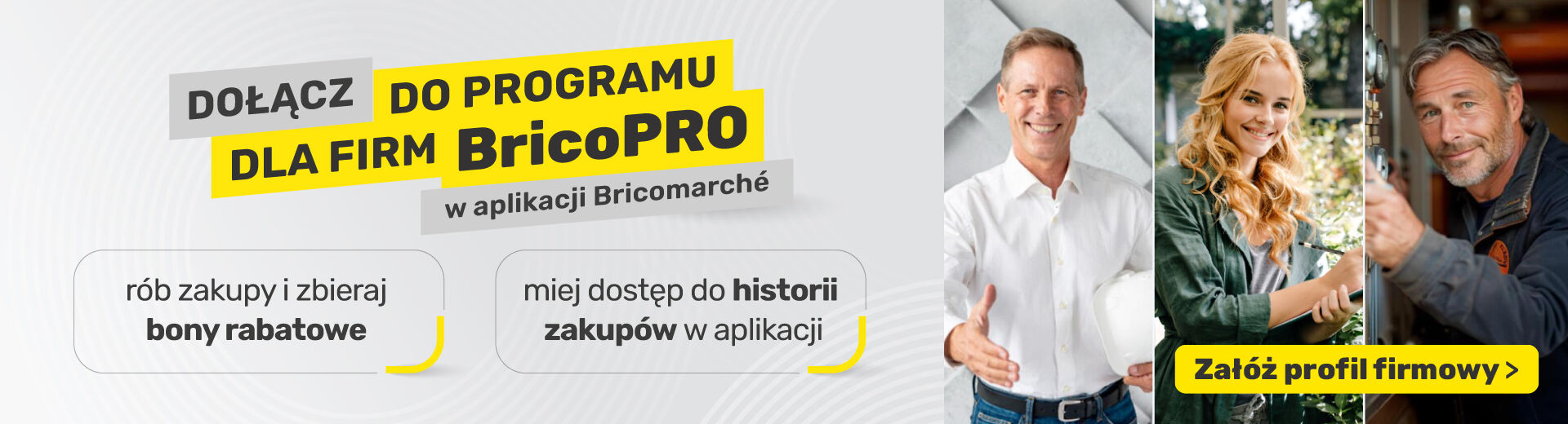 Dołącz do Brico PRO