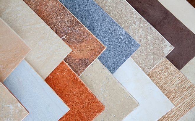 Różnokolorowe fugi do płytek