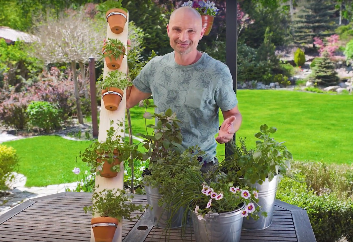 domowy zielnik - budowa