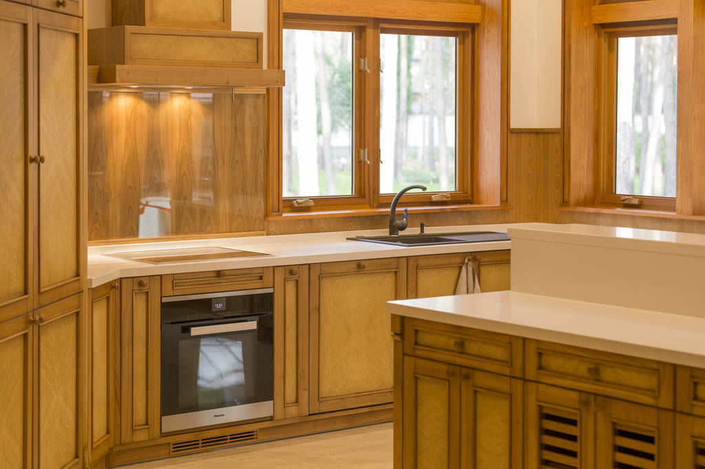 Drewniane wnętrze mieszkania