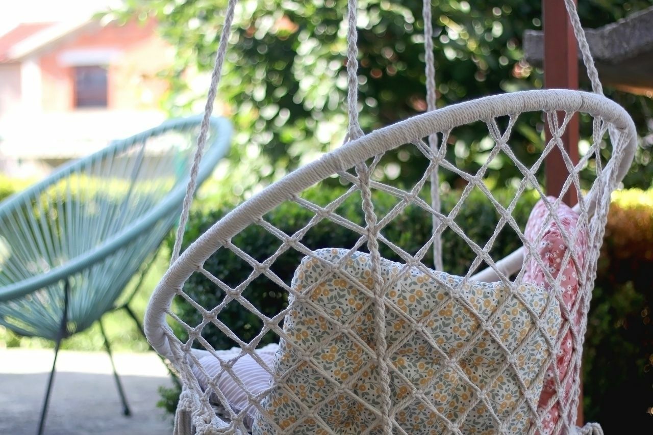 meble ogrodowe w stylu boho