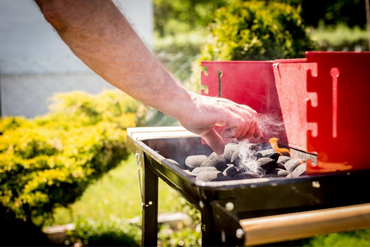 węgiel i rozpałka do grilla 