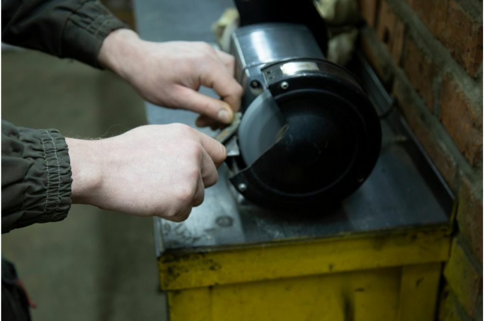 osełka ostrzenie sekatora