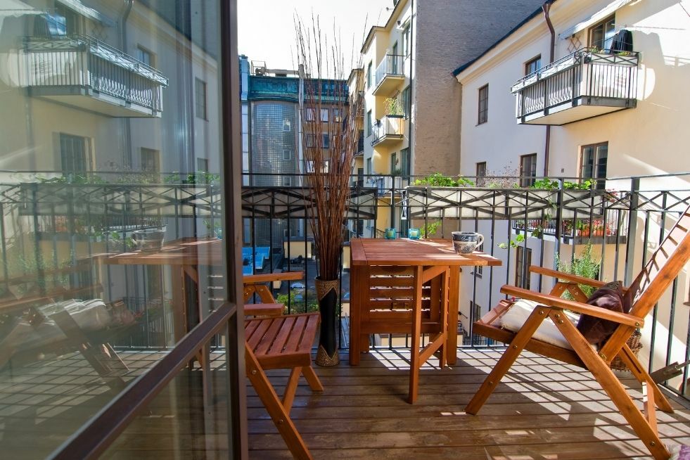 podłoga balkonu z czego?