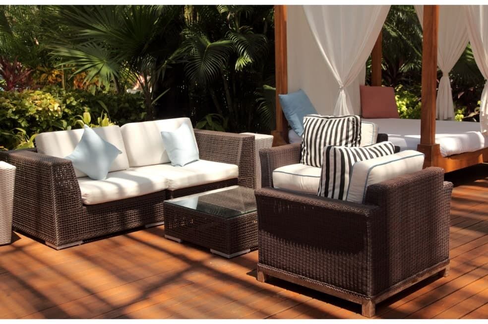 meble ogrodowe z technorattanu