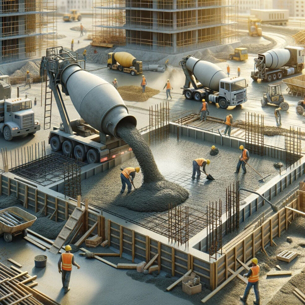 betonowanie fundamentów domu