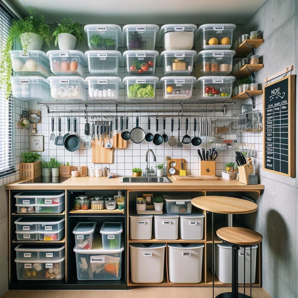 Organizacja w małej kuchni