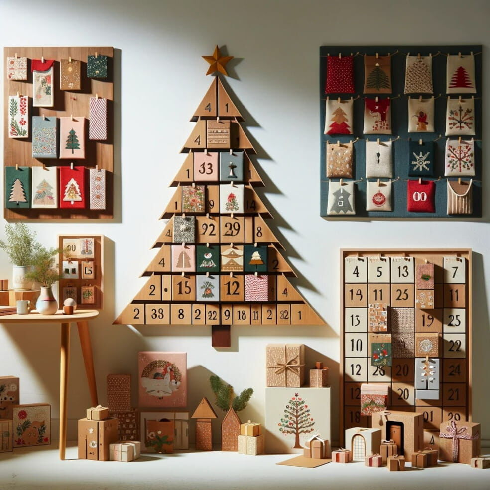 Pomysły na kalendarze adwentowe