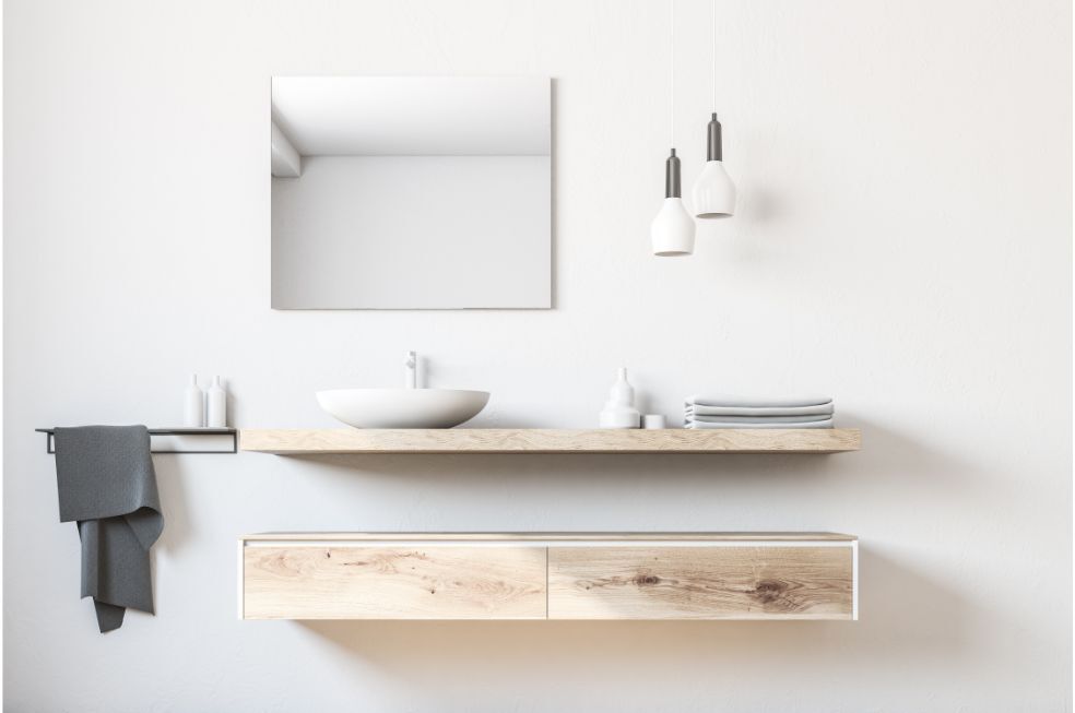 strefa umywalkowa w łazience