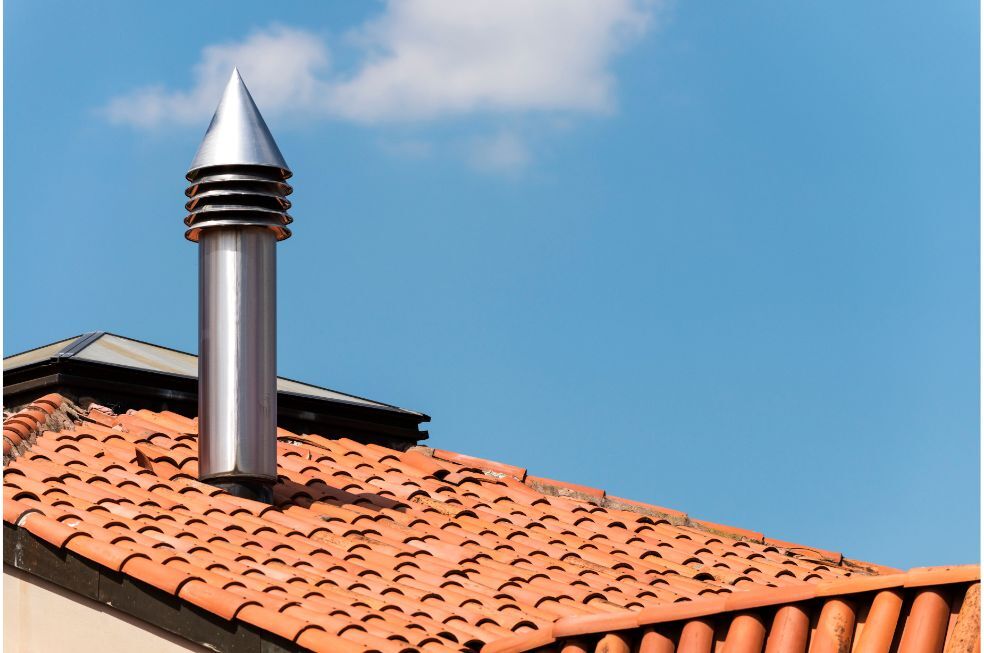 stalowa obudowa komina