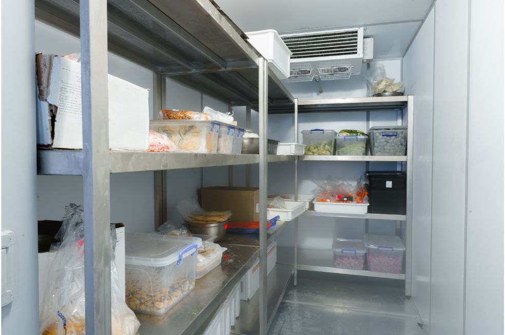 chłodnia w lokalu gastronomicznym