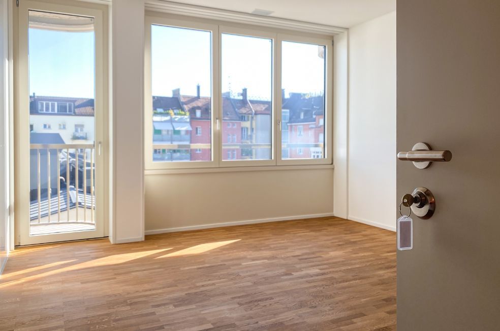 wykończone mieszkanie bez umeblowania